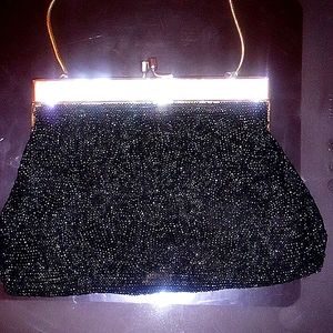 Vintage beaded mother of pearl